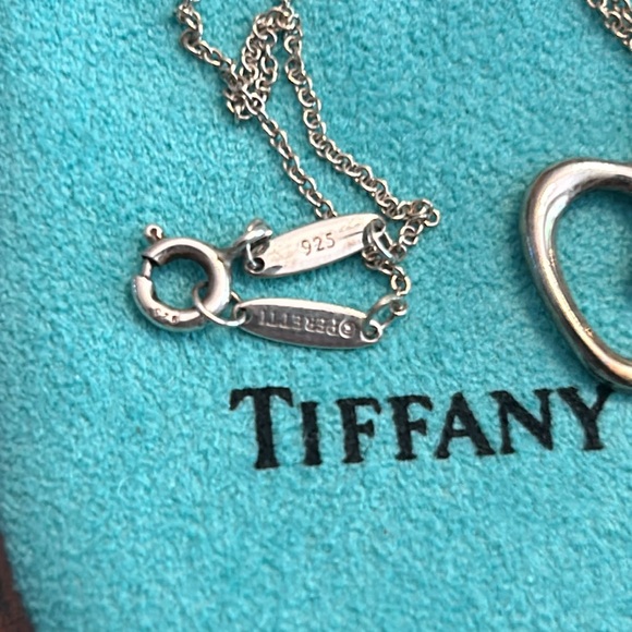 Tiffany & Co. Elsa Peretti Apple Necklace 20” Chain Sterling Silver - Picture 4 of 6